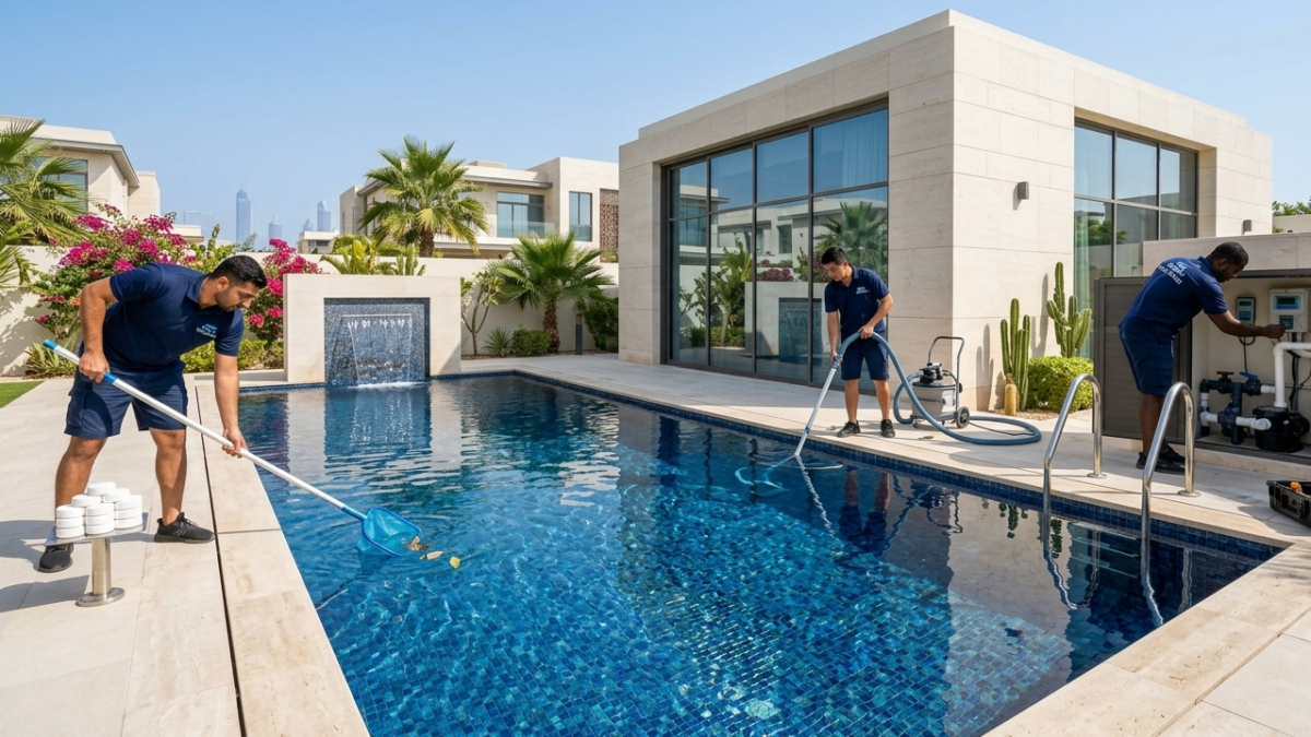 Pool Maintenance by Green Creation